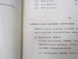Honda F-600 S käyttäjän käsikirja (englanninkielisen käyttöohjekirjan suomennos, ei kuvia, pelkät tekstit)