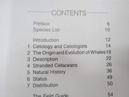 Whales of the World - A comlete guide to world´sliving whales, dolphins and porpoises -maailman valaat, kuvat, esiintymisalueet, luokitus ym.