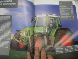 Fendt Favorit 700 Vario 711, 712, 714, 716, traktori -myyntiesite / sales brochure