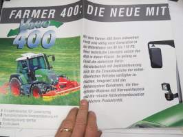 Fendt Farmer 400 Vario, traktori -myyntiesite, saksankielinen / sales brochure, in german