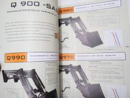 Quicke Q700 &amp; Q900 etukuormain -myyntiesite / sales brochure