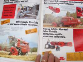 Massey-Feguson 23 leikkuupuimuri, 300 &amp; 3000 traktori-sarja -myyntiesite / sales brochure