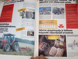 Massey-Feguson 23 leikkuupuimuri, 300 &amp; 3000 traktori-sarja -myyntiesite / sales brochure