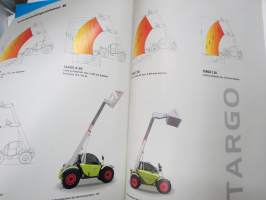Claas K 70, K 60, K 50, C 50, C 40 Targo Teleskoplader -myyntiesite / sales brochure