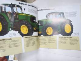John Deere 6020-mallisto 132-173 hv traktori -myyntiesite / sales brochure