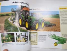 John Deere 6020-mallisto 132-173 hv traktori -myyntiesite / sales brochure