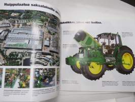 John Deere 6020-mallisto 132-173 hv traktori -myyntiesite / sales brochure