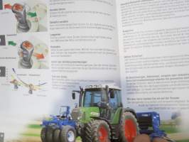 Fendt Farmer 400 Vario 409, 410, 411, 412 traktori -myyntiesite, saksankielinen / sales brochure, in german