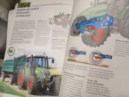 Fendt Farmer 400 Vario 409, 410, 411, 412 traktori -myyntiesite, saksankielinen / sales brochure, in german