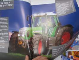 Fendt Favorit 700 Vario 711, 712, 714, 716 tractor / traktori -myyntiesite, englanninkielinen / sales brochure, in english