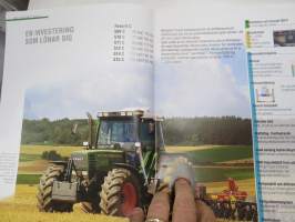 Fendt Favorit 509 C, 510 C, 511 C, 512 C, 514 C, 515 C tractor / traktori -myyntiesite, englanninkielinen / sales brochure, in english