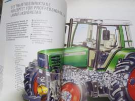 Fendt Favorit 509 C, 510 C, 511 C, 512 C, 514 C, 515 C tractor / traktori -myyntiesite, englanninkielinen / sales brochure, in english