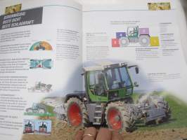 Fendt Xylon 520, 522, 524 tractor / traktori -myyntiesite, englanninkielinen / sales brochure, in english