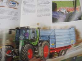 Fendt Xylon 520, 522, 524 tractor / traktori -myyntiesite, englanninkielinen / sales brochure, in english