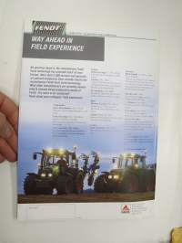 Fendt Favorit 900 Vario 916, 920, 924, 926 tractor / traktori -myyntiesite, englanninkielinen / sales brochure, in english