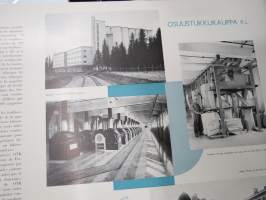 Trade and industry of Finland in word and pictures / Suomen talouselämää sanoin ja kuvin / Finlands näringsliv i ord och bild / Das Wirtschaftleben Finlands in