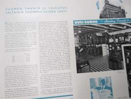 Trade and industry of Finland in word and pictures / Suomen talouselämää sanoin ja kuvin / Finlands näringsliv i ord och bild / Das Wirtschaftleben Finlands in