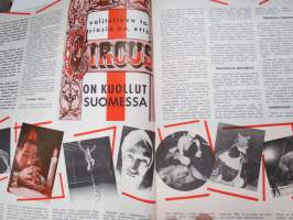 Jallu 1961 nr 3 - Tabe Slioor erikoisnumero; Miehet ja minä 1, Circus (sirkus) on kuollut Suomessa, Kavaltaja Eila Salmi &amp; Kerttu Kantanen, Kuubalainen serenadi, ym.