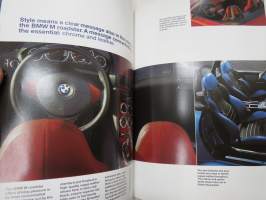 BMW Z3 croadster and M roadster 1999 -myyntiesite / sales brochure