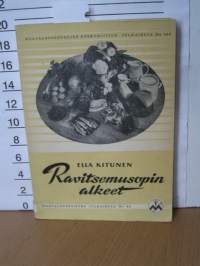 ravitsemusopin alkeet.maatalousnaisten julkaisuja nr,64   VAKITA.N tarjous helposti s-m koko  paketti 19x36 x60 cm paino 35kg 5e