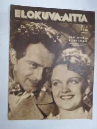 Elokuva-Aitta 1944 nr 2, Kansikuva Paul Javor &amp; Klari Tolnay - Mykkä luostari, Ansa Ikonen - kotona, Maurice Chevalier, Herra ja Ylhäisyys, Minä jätän sinut, ym.