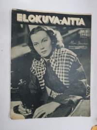 Elokuva-Aitta 1945 nr 1 Kansikuva Mervi Järventaus - Ristikon varjossa, Rakkautensa uhri (valistuselokuva sukupuolitaudeista), Viveca Lindfors, Michel Simon, ym.