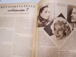 Elokuva-Aitta 1945 nr 6 Kansikuva Anne Häme, Huomioita elokuvasta, 13. Koputus, Sota ja Amor Hollywoodissa, He tapasivat Moskovassa, ym.