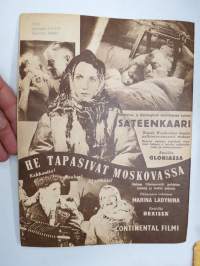 Elokuva-Aitta 1945 nr 6 Kansikuva Anne Häme, Huomioita elokuvasta, 13. Koputus, Sota ja Amor Hollywoodissa, He tapasivat Moskovassa, ym.