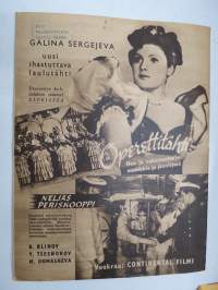 Elokuva-Aitta 1945 nr 19 Kansikuva Jean Chevrier &amp; Carletti, Muoticocktail, Terveisiä Hollywoodista (Lily Leino), Norma Shearer, Neljäs periskooppi, ym.