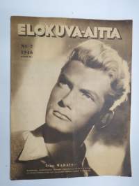 Elokuva-Aitta 1946 nr 7, Kansik. Jean Marais, Viikinkityttö - Valentin Vaala, Ray Milland, Oskarit jaettu, ym.