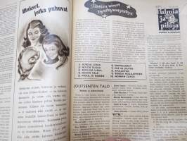 Elokuva-Aitta 1946 nr 10, Kansik. Ingrid Bergman, Ida Lupino, Paul Hörbiger, Irma Seikkula, Kyläraittien kuningas, ym.