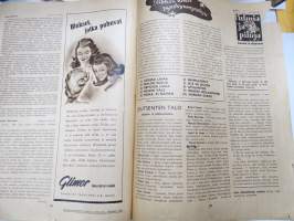Elokuva-Aitta 1946 nr 10, Kansik. Ingrid Bergman, Ida Lupino, Paul Hörbiger, Irma Seikkula, Kyläraittien kuningas, ym.