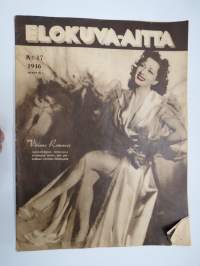 Elokuva-Aitta 1946 nr 17, Kansik. Vivian Romance - Unelmien rasia, Arabian öitä, Äänielokuva 20-vuotias, Ray Milland, Kultainen kynttilänjalka, ym.
