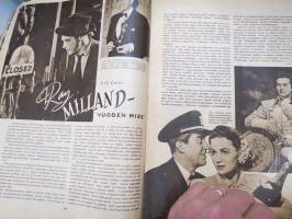 Elokuva-Aitta 1946 nr 17, Kansik. Vivian Romance - Unelmien rasia, Arabian öitä, Äänielokuva 20-vuotias, Ray Milland, Kultainen kynttilänjalka, ym.