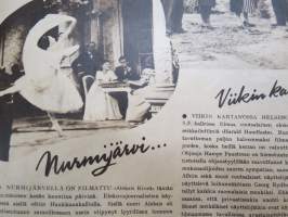 Elokuva-Aitta 1946 nr 17, Kansik. Vivian Romance - Unelmien rasia, Arabian öitä, Äänielokuva 20-vuotias, Ray Milland, Kultainen kynttilänjalka, ym.