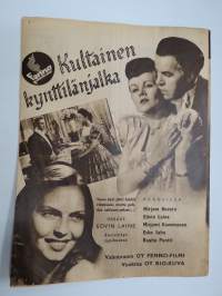 Elokuva-Aitta 1946 nr 17, Kansik. Vivian Romance - Unelmien rasia, Arabian öitä, Äänielokuva 20-vuotias, Ray Milland, Kultainen kynttilänjalka, ym.