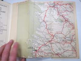 Suomen tiekartta 4 1946 Vägkarta över Finland -road map