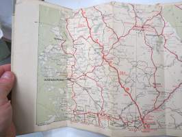 Suomen tiekartta 4 1946 Vägkarta över Finland -road map