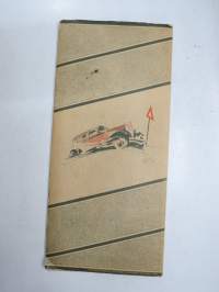 Suomen tiekartta 7 1947 Vägkarta över Finland -road map