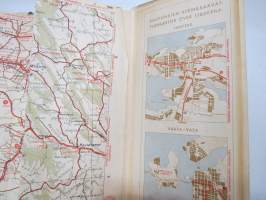 Suomen tiekartta 7 1947 Vägkarta över Finland -road map