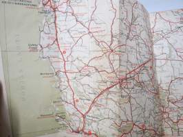 Suomen tiekartta 7 1947 Vägkarta över Finland -road map