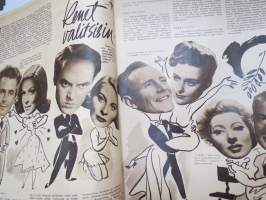 Elokuva-Aitta 1949 nr 3, Laila Rihte, Ilse Werner aikoo Amerikkaan, Mark Hellingen, Moira Shearer, Elokuva-Aitan Kultakynät jaettiin, Kristine Miller, ym.