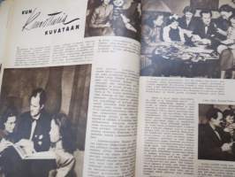 Elokuva-Aitta 1949 nr 3, Laila Rihte, Ilse Werner aikoo Amerikkaan, Mark Hellingen, Moira Shearer, Elokuva-Aitan Kultakynät jaettiin, Kristine Miller, ym.
