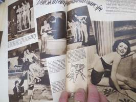 Elokuva-Aitta 1949 nr 3, Laila Rihte, Ilse Werner aikoo Amerikkaan, Mark Hellingen, Moira Shearer, Elokuva-Aitan Kultakynät jaettiin, Kristine Miller, ym.