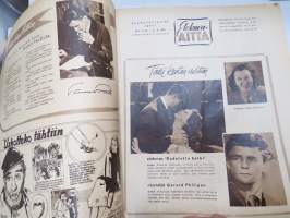 Elokuva-Aitta 1949 nr 11-12, Miten naista ohjataan, Elizabeth Taylor, Suomalainen elokuva lähtee maailmalle, Pin-up-tyttö Lana Turner, Tähtikuvaston keräilykuvia, ym