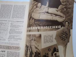 Elokuva-Aitta 1949 nr 11-12, Miten naista ohjataan, Elizabeth Taylor, Suomalainen elokuva lähtee maailmalle, Pin-up-tyttö Lana Turner, Tähtikuvaston keräilykuvia, ym