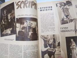 Elokuva-Aitta 1949 nr 2, Oke Tuuri, Copacabanan öitä, Scripti - studion muistio, Elsa Turakainen, Eläimellistä näyttelemistä, Oscareista, Mr Universe-kisat Lontoo