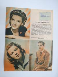 Elokuva-Aitta 1949 nr 14, Rosvo-Roope, Yvonne de Carlo, Henry Theel valkokankaalle?, Esther Williams, Tähtikuvasto keräilykuvia, ym.