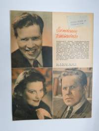 Elokuva-Aitta 1950 nr 19, Kansikuva Eeva-Kaarina Volanen, Orson Welles, Anna Magnani, Pavel Kadotshnikov, Tähtikuvasto Oke Tuuri - Ghedi Lönnberg - Edvin Laine