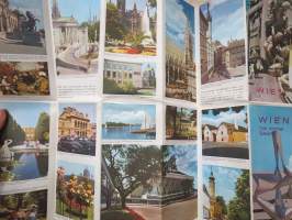 Wien - Österreich - Itävalta -matkailuesite / kartta - travel brochure / tourist map